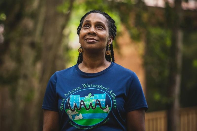 Na’Taki Osborne Jelks is the executive director and co-founder of the West Atlanta Watershed Alliance, a nonprofit organization dedicated to environmental justice, stewardship, and education. (Photo Courtesy of the West Atlanta Watershed Alliance)