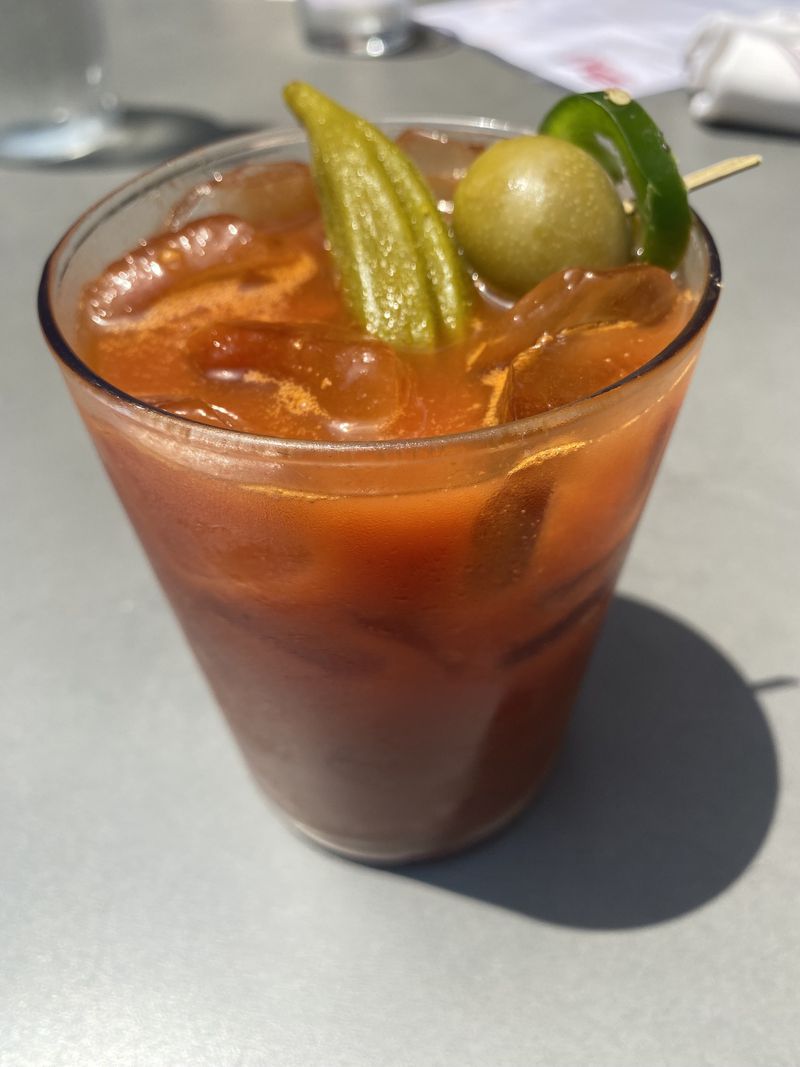 A Bankhead kickback is the bloody mary at Marcus Bar & Grille. Ligaya Figueras/ligaya.figueras@ajc.com