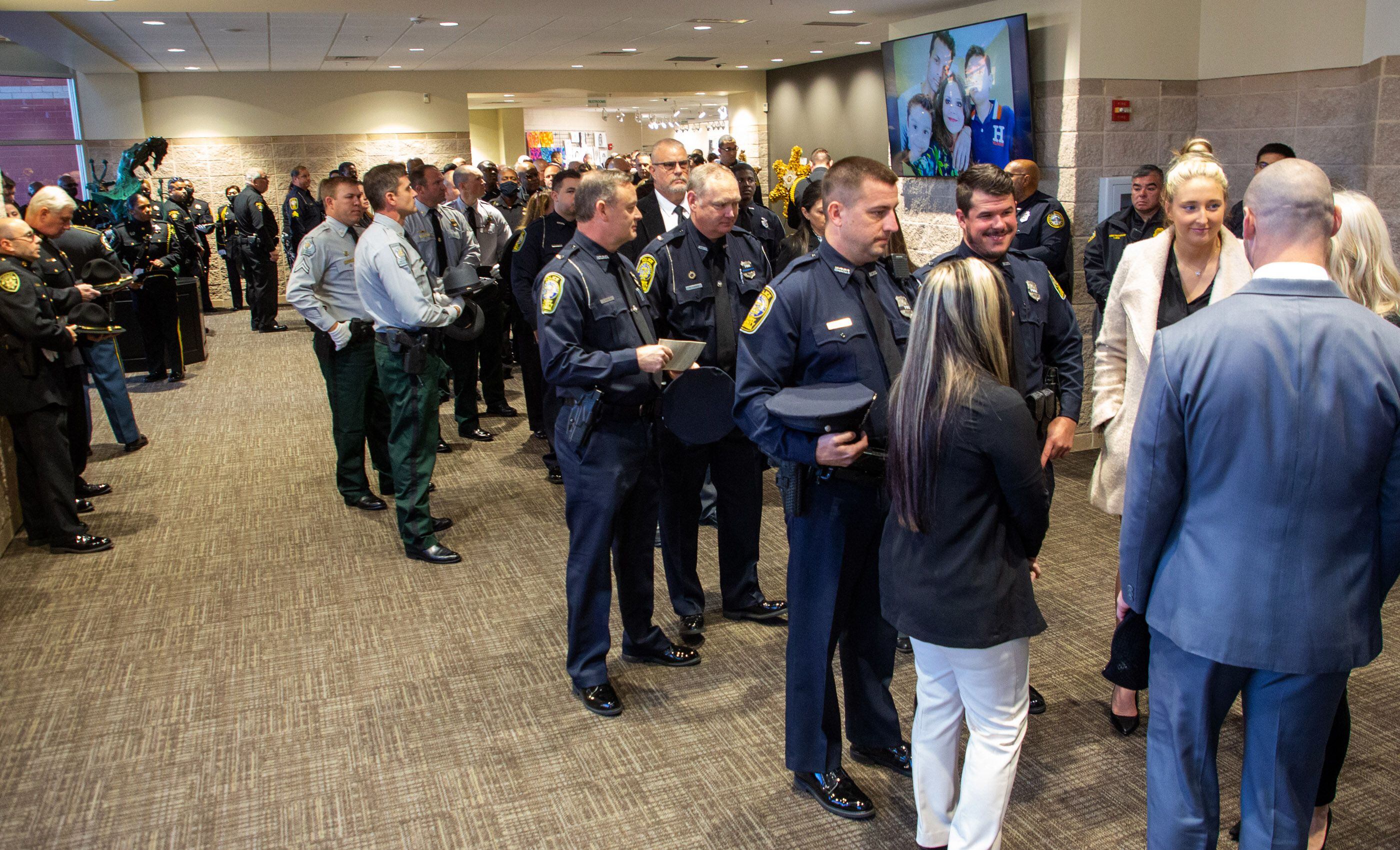 Vigil, funeral services for fallen Henry County police officer