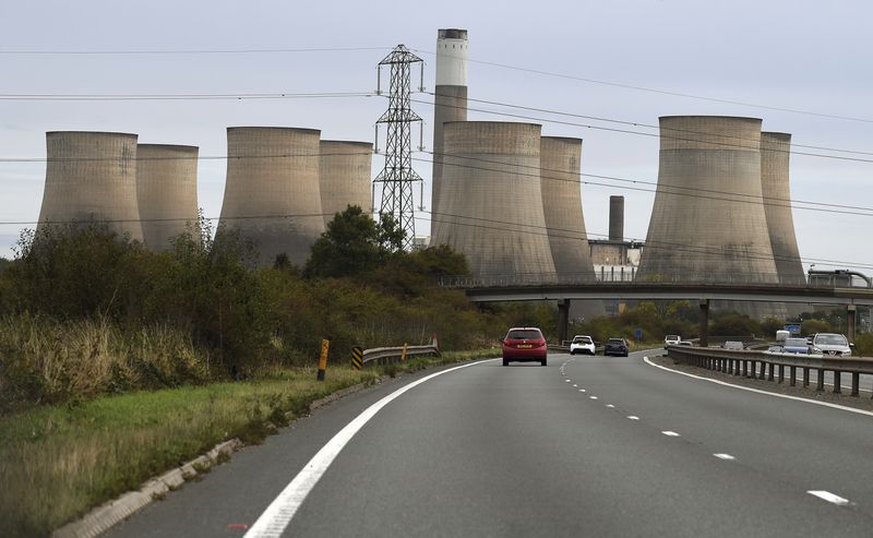 General view of Ratcliffe-on-Soar power station in Nottingham, England, Sunday, Sept. 29, 2024. The UK's last coal-fired power plant, Ratcliffe-on-Soar, will close, marking the end of coal-generated electricity in the nation that sparked the Industrial Revolution. (AP Photo/Rui Vieira)