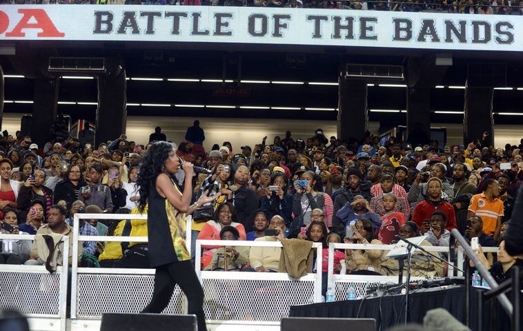 Photos from the 11th Honda Battle of the Bands at the Georgia Dome on Saturday, Jan. 26, 2013.