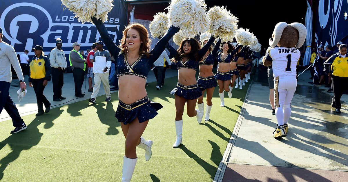 Los Angeles Rams' male cheerleaders make NFL history