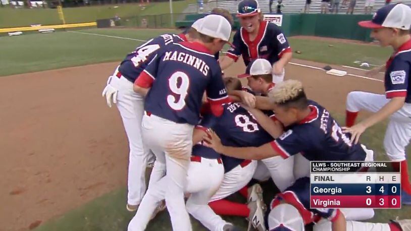 Peachtree City Little League team enjoys a run that won't be forgotten any  time soon - The Athletic