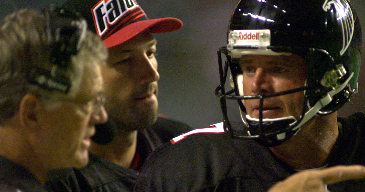 With Brady retiring Atlanta Falcons Steve DeBerg is the oldest QB