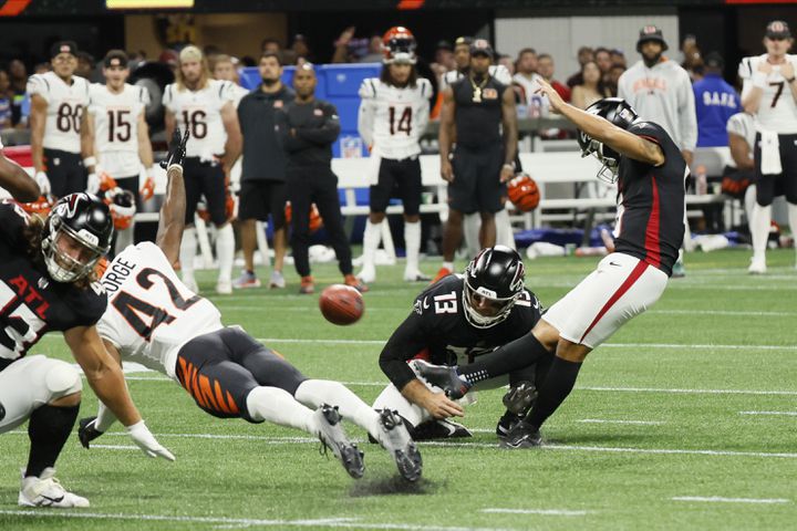 Photos: Falcons tie Bengals in second exhibition game