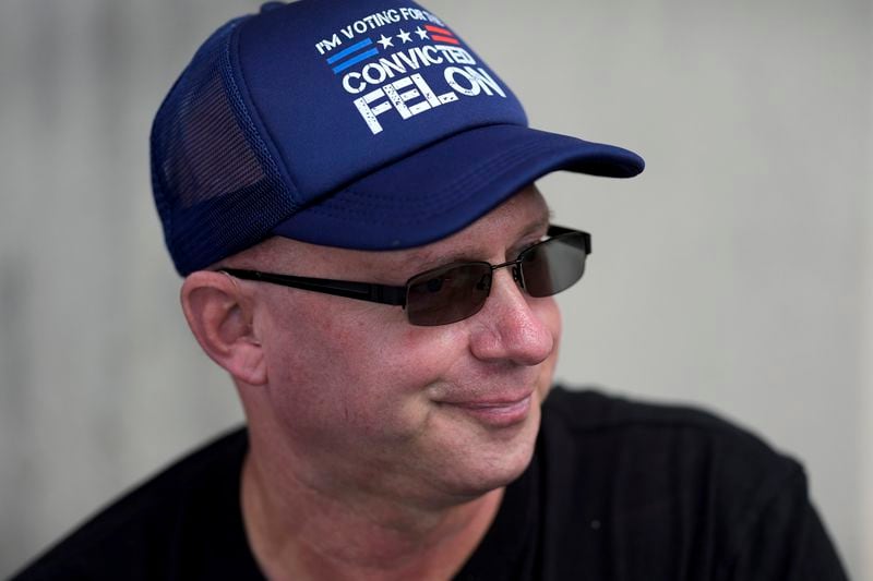 Joseph Wiederien speaks during an interview with The Associated Press, Friday, Sept. 6, 2024, in Des Moines, Iowa. (AP Photo/Charlie Neibergall)