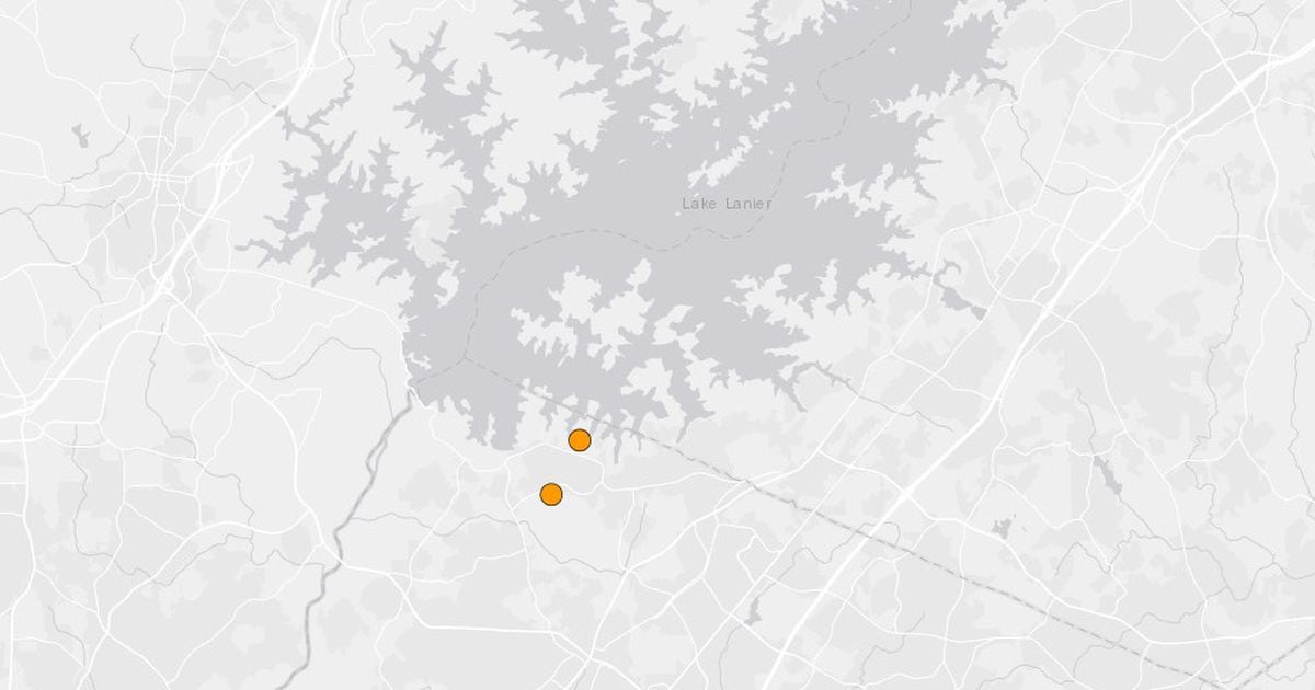 3 small earthquakes were reported in North Georgia this week