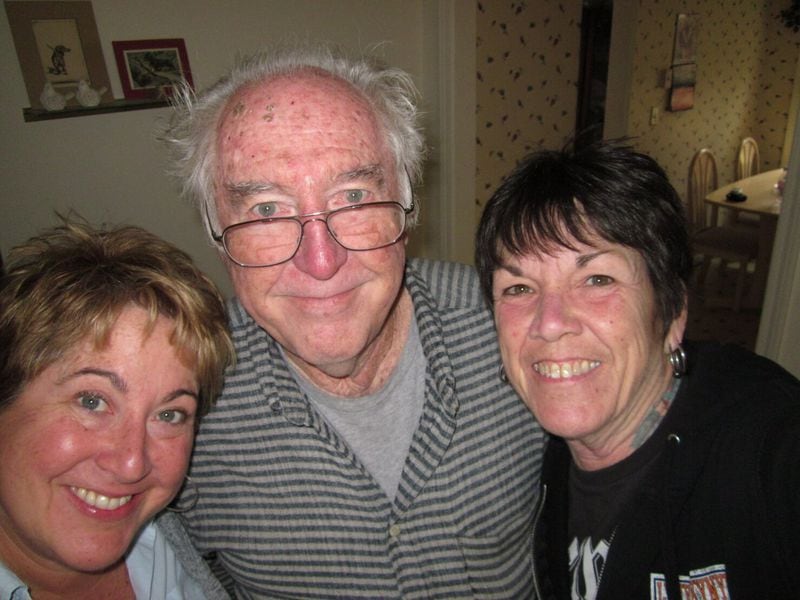 Cheryl Tanner, right, and her dad, Wayne Tanner, and her sister Michelle. Her sister served as their dad's legal guardian and the conservator was a third party appointed by Gwinnett County.