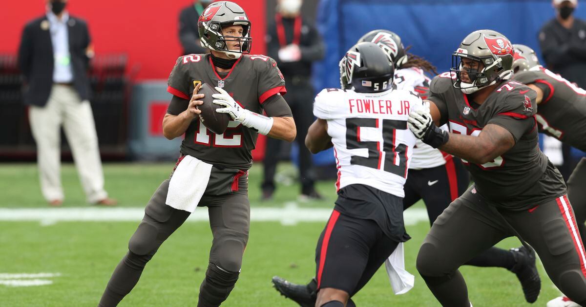 Tom Brady passing yards prop, touchdown prop for Sunday's Buccaneers vs.  Atlanta Falcons game – Shaw Local