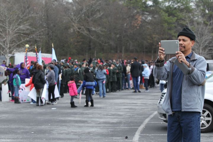 Annual MLK Day parade in Gwinnett County, Jan. 16, 2017