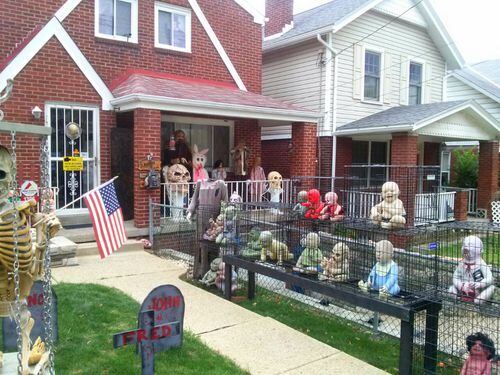 Photos: Festive Or Demonic? Halloween Decorations Spark...