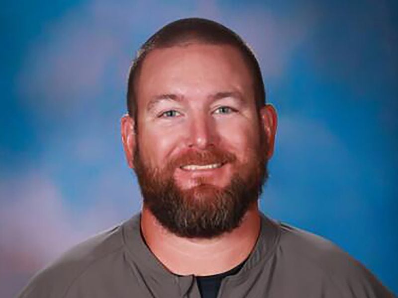 Richard Aspinwall, a football assistant coach and teacher at Apalachee High School in Barrow County, was one of four people killed Wednesday, Sept. 4, 2024. (Barrow County School System website)