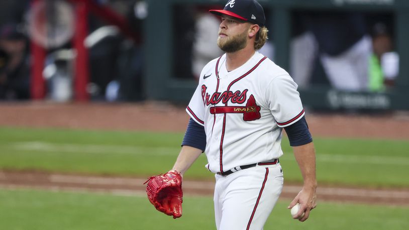 Braves lefty A.J. Minter confident he'll get himself righted