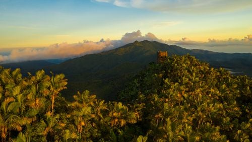 Puerto Rico is home to El Yunque, the only tropical rainforest in the U.S. National Forest System.  Courtesy of Discover Puerto Rico