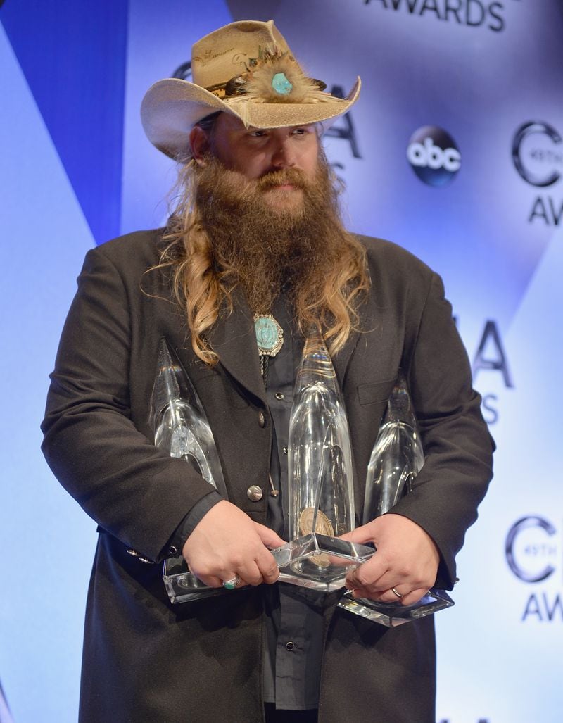 It was quite a coming out party for Chris Stapleton. (Photo by Jason Davis/Getty Images)