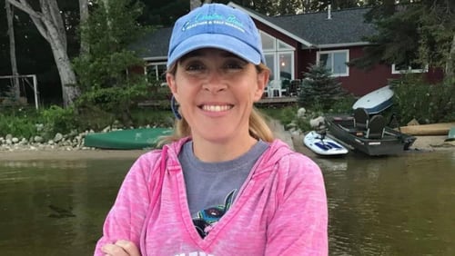 Susan "Sue" Karnatz at a Douglas Lake home in Michigan, where her family vacations every July. Karnatz was one of five people killed in a mass shooting in Raleigh Thursday afternoon.