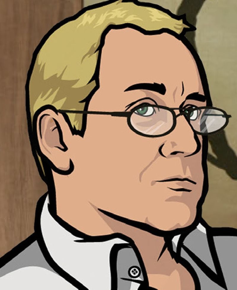 "Archer' co-creator and executive producer Matt Thompson, in animated form. FX