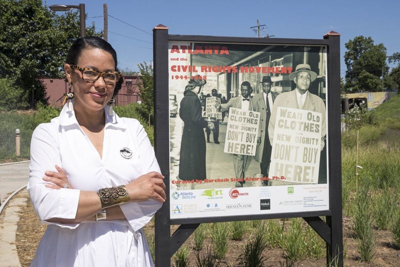 Karcheik Sims-Alvarado, an author, curator, historian and CEO of Preserve Black Atlanta, says of Juneteenth: “What we are witnessing with Black Lives Matter protests is an intense interest in the remembrance of this holiday again.” 