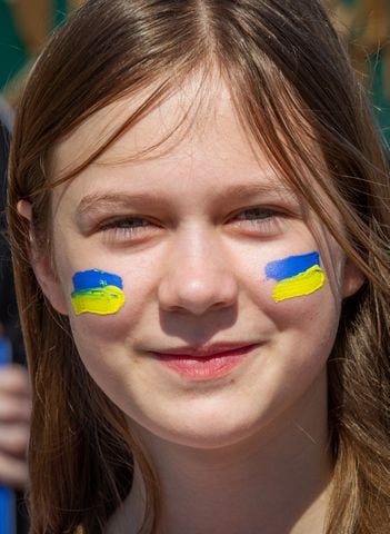 Stand with Ukraine Rally in Atlanta 

