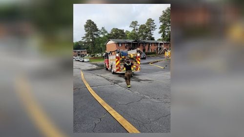 One woman was killed early Saturday when a fire broke out at a Gwinnett County apartment complex.