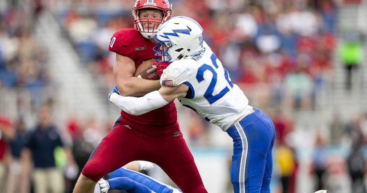 Florida Atlantic's Harrison Bryant in the mix to be top tight end drafted