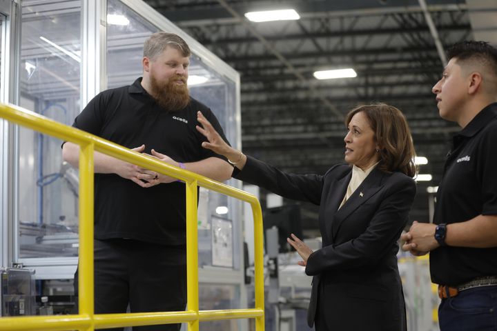 Kamala Harris Visits Q Cells