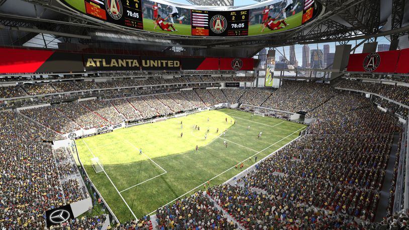 WATCH: Video shows how new Atlanta stadium will transform into home of 2017  expansion team