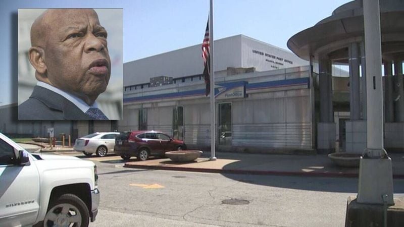 Wednesday marked the official renaming of an Atlanta post office in honor of  the late U.S Rep. John Lewis, D-Ga. 