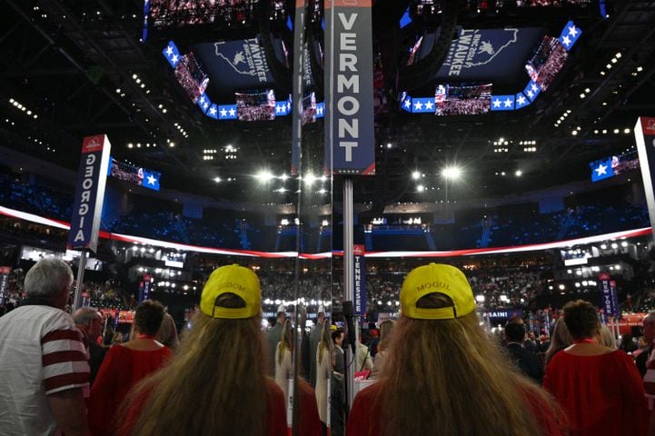 Day 1 Georgia delegates at RNC