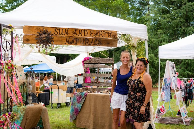 Visit Brooke Street Park in Alpharetta to browse and buy artwork and see local artists create their works.