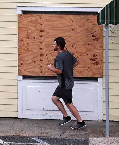 PHOTOS: Hurricane Dorian’s outer bands reach South Georgia