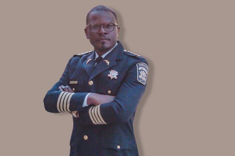 Interim Clayton County Sheriff Levon Allen is a candidate for that office, but has declined to attend any forums or debates. (Clayton County Sheriff's Office)