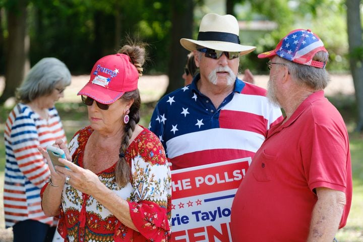 Marjorie Taylor Greene bus tour