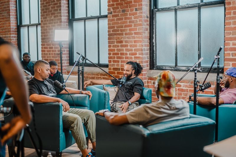 Kill Pride Club is an Atlanta-based community dedicated to creating safe spaces for Black men to discuss their mental health. Courtesy of Joshua McCarty
