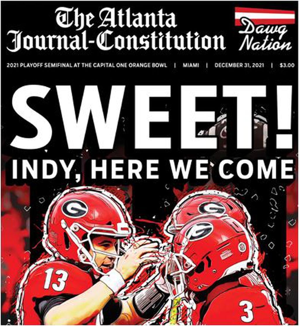 UGA fans: How to find souvenir editions from The Atlanta Journal