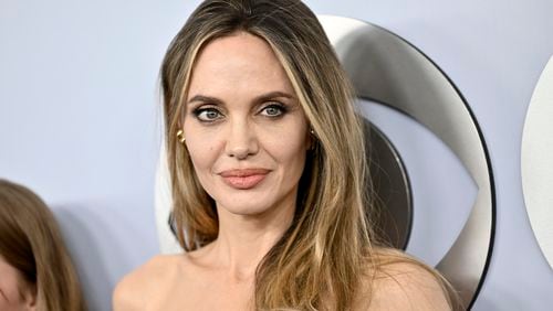 FILE - Angelina Jolie appears at the 77th Tony Awards in New York on June 16, 2024. The Angelina Jolie-directed war film “Without Blood,” will world premiere at the Toronto International Film Festival this fall. (Photo by Evan Agostini/Invision/AP, File)