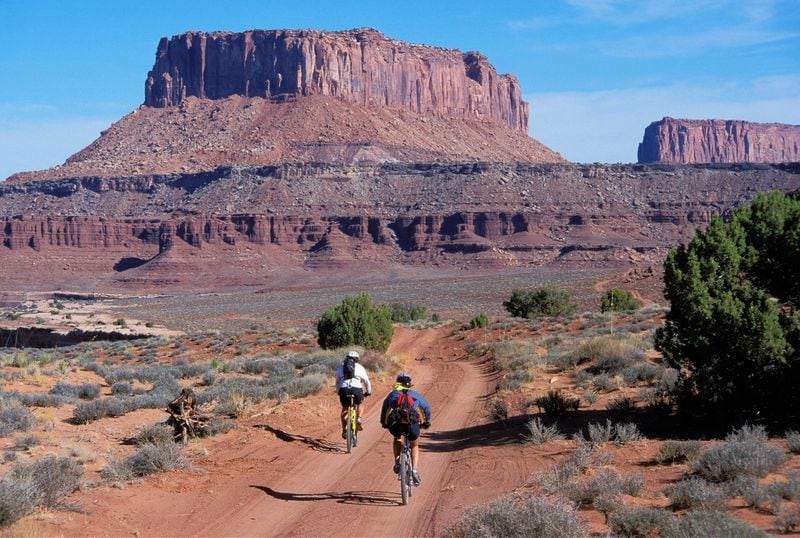 The White Rim Road in Utah's Canyonlands National Park offers desert solitude and stunning scenery.
(Courtesy of the National Park Service)