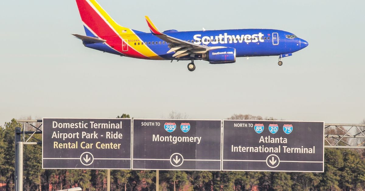 Southwest plans to chop routes via a 3rd in Atlanta, cut back group of workers