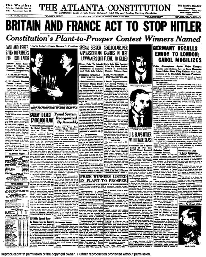 March 1939: National Biscuit Company's plan to build the 'Bakery of Tomorrow' in the Oakland City area of Atlanta was ambitious for its day. AJC PRINT ARCHIVES