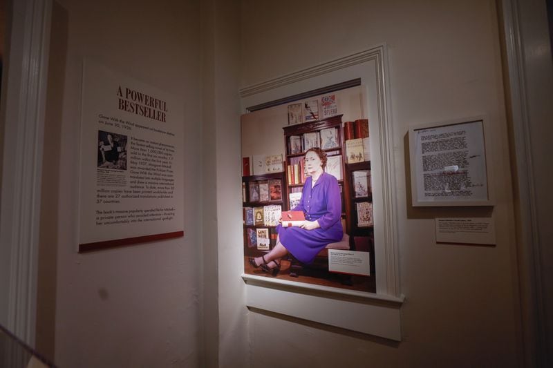 Views of the Margaret Mitchell House exhibit in Midtown shown on Wednesday, July 3, 2024. Closed since the pandemic, the Atlanta History Center has entirely revamped its Margaret Mitchel House museum space. (Natrice Miller/ AJC)