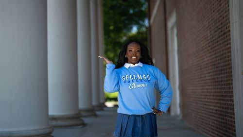 Kristen Rias, who started her college career during  the coronavirus pandemic, graduated from Spelman College in May.
Courtesy of Kristen Rias