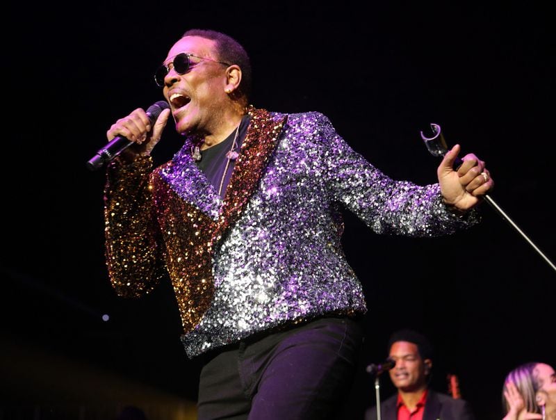 Charlie Wilson played a sold-out State Farm Arena in Atlanta Feb. 20, 2022 as part of the Culture Tour 2022 with New Edition and Jodeci. / Robb Cohen for the Atlanta Journal-Constitution