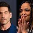 Jon Bernthal and Tessa Thompson star in a new drama set in Dahlonega called "His & Hers." It will be shot in metro Atlanta starting Sept. 24, 2024. AP/MGM