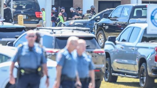 There were heavy traffic delays in the area of several Barrow County schools Wednesday following the shooting at Apalachee High.