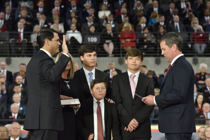 Photos: Brian Kemp inaugurated as Georgia Governor