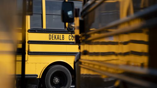 Adding new DeKalb County school buses are part of the superintendent's plans for the next few months. (Ben Gray / Ben@BenGray.com)