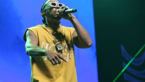 Rapper and actor Ludacris performs alongside music producer Jermaine Dupri, during Dupri's "The South Got Something to Say" show at the Caesars Superdome in New Orleans. The Essence Festival is celebrating its 29th year, and the 50th anniversary of hip-hop. (TYSON HORNE / TYSON.HORNE@AJC.COM)