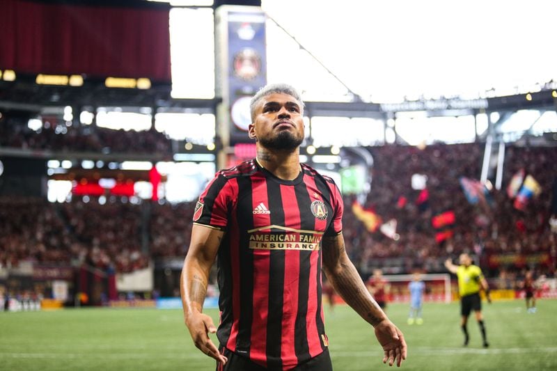 Images from the match between Atlanta United and NYCFC at Mercedes-Benz Stadium in Atlanta, Georgia on Sunday, August 11, 2019. (Photo by Carmen Mandato/Atlanta United)