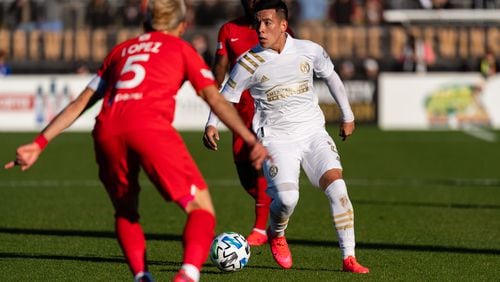 Scenes from the Atlanta United preseason match against the Birmingham Legion at BBVA Field  in Birmingham , Alabama, on Saturday February 8, 2020. (Photo by Jacob Gonzalez/Atlanta United)