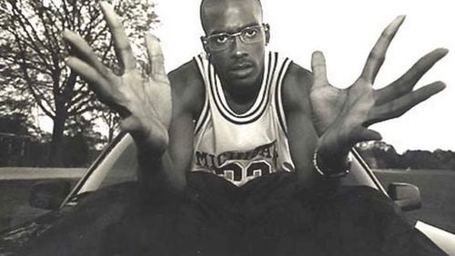 Rico Wade photographed in Piedmont Park in the 1990s. Photographer Shannon McCollum spent time documenting Wade and the rise of Dungeon Family.